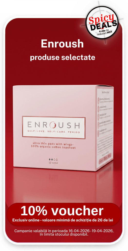 Spicy Deals cu 10% voucher aplicat in cos la Enroush